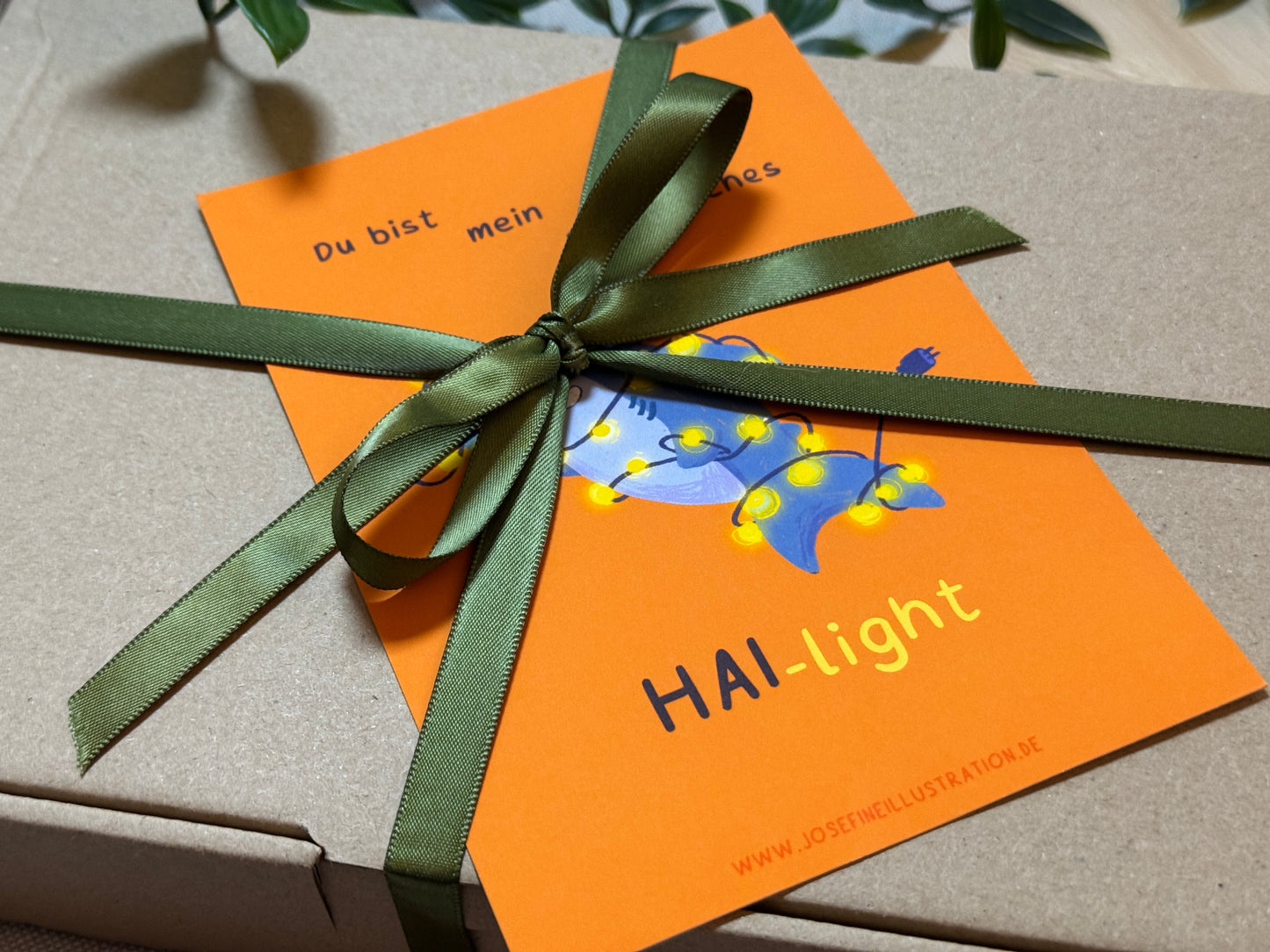 Du bist mein persönliches HAI-light - Karte - Lustige Karte