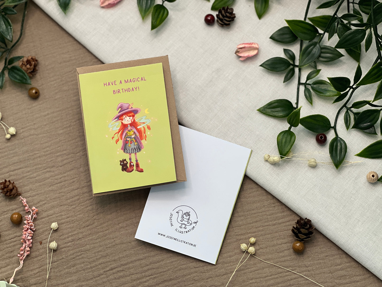 Have a magical birthday - Grußkarte für Geburtstag, liebe Grüße
