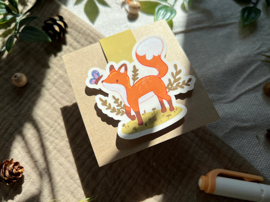 Findus der Fuchs - Magnetische Lesezeichen