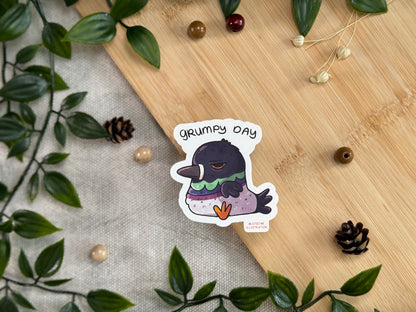 Gurrdrun Grrumpy| Grumpy Day  -  Süßer Vinyl Sticker