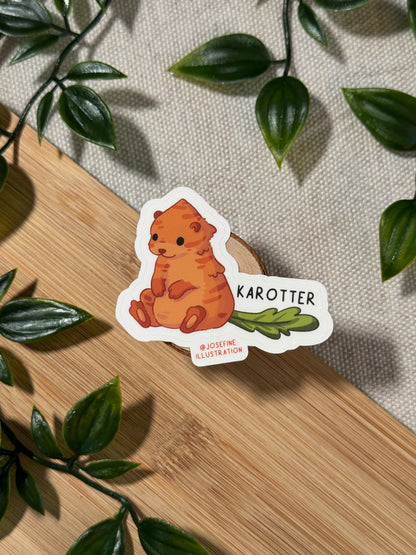 Karotter - Süßer Sticker