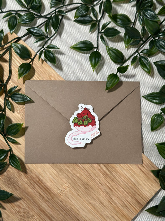 Rattieschen - Süßer Sticker