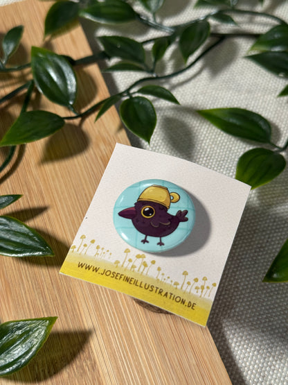 Raaw Kaffee Button Größe S