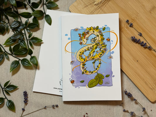 Emily Gänseblümchen- Handgemachtes Notizheft 30 Seiten