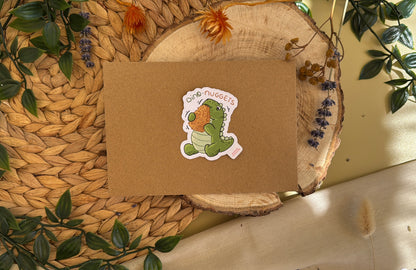 Dino-Nuggets - Süßer Vinyl Sticker