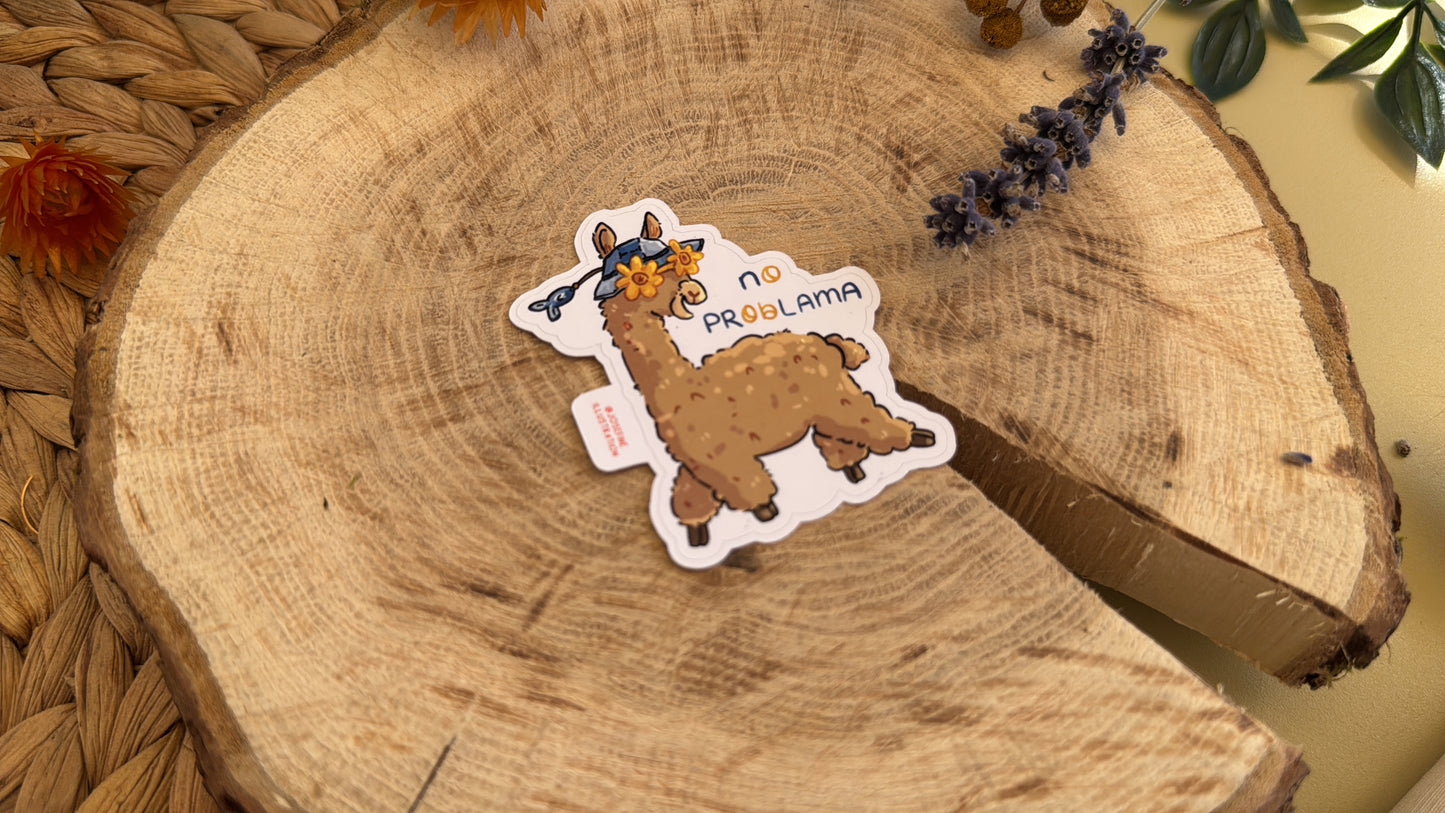 No Problama -  Süßer Vinyl Sticker