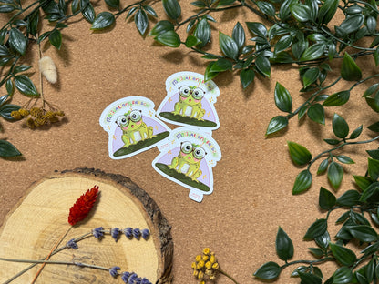 MotivationsSticker Karl der Frosch
