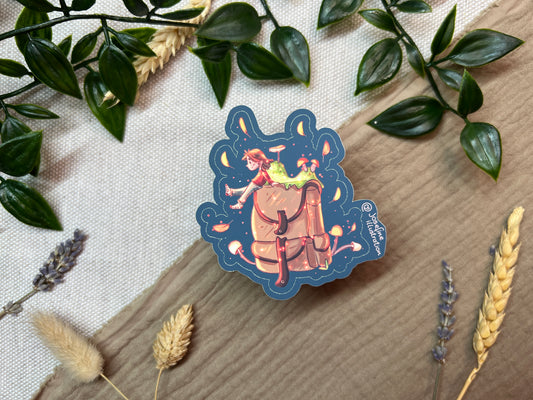 Abenteuerlust - Süßer Vinyl Sticker